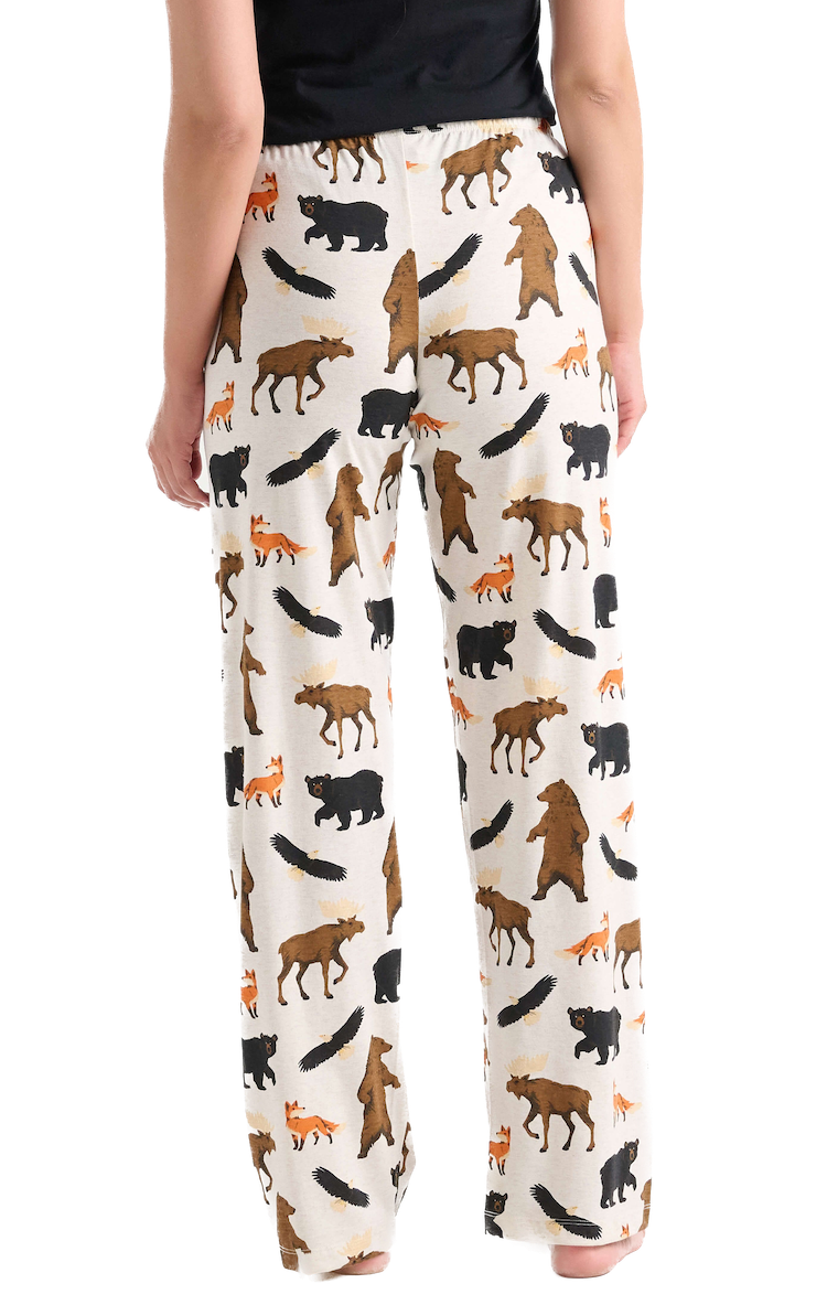 Little Blue House Damen Pyjama Hose - Wildlife - Wilde Tiere - SALE Little Blue House Damen Pyjama Hose - Wildlife - Wilde Tiere - SALE