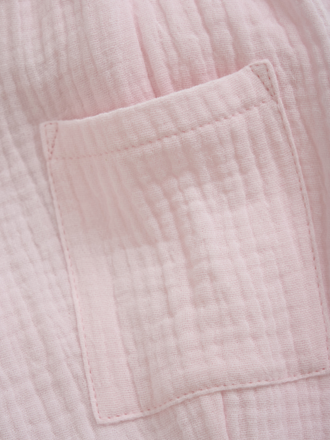 HUTTELiHUT Musselin Hose in Rosa