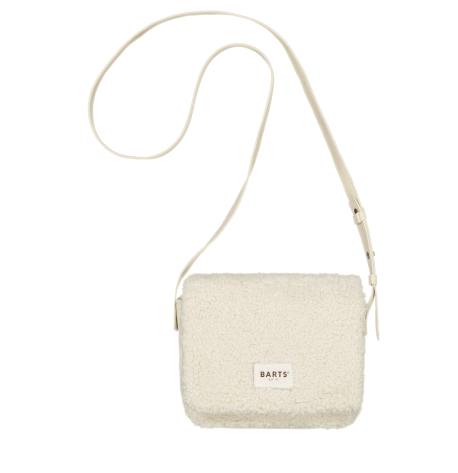 Barts Bugbane Shoulderbag/Schultertasche Kunstfell - Cream - Creme