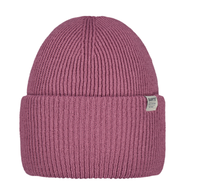Barts Haveno Unisex Beanie mit Umschlag - Berry/Rosa Barts Haveno Unisex Beanie mit Umschlag - Berry/Rosa