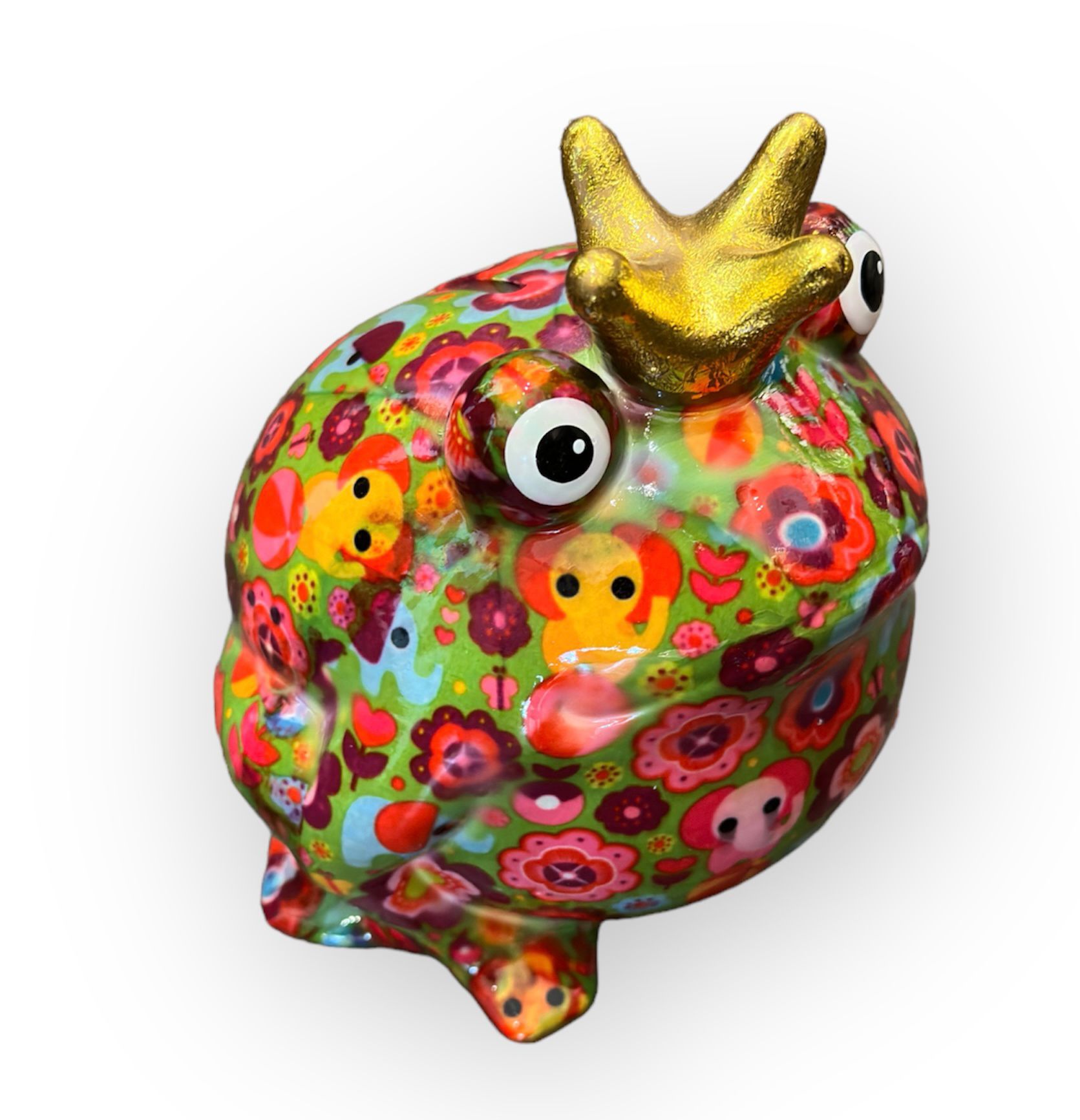 PHOTO-2023-07-24-14-37-36-2 Pomme pidou Spardose Frosch Freddy Edition Grün - Grün mit Elefanten