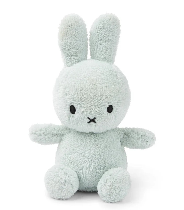 Bon Bon Toys Miffy Sitting Terry Soft Green - Frottee Pastellgrün