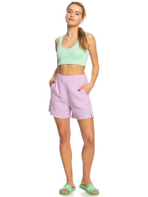 erjns03429_roxy-w_png0_frt9 Roxy Over The Sun - Leichte Shorts für Frauen - Flieder