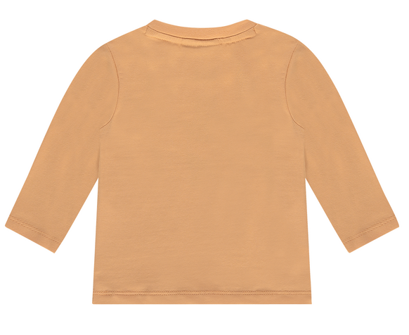 Babyface Baby Jungs Langarm T-Shirt in Orange - Akkordian Bär