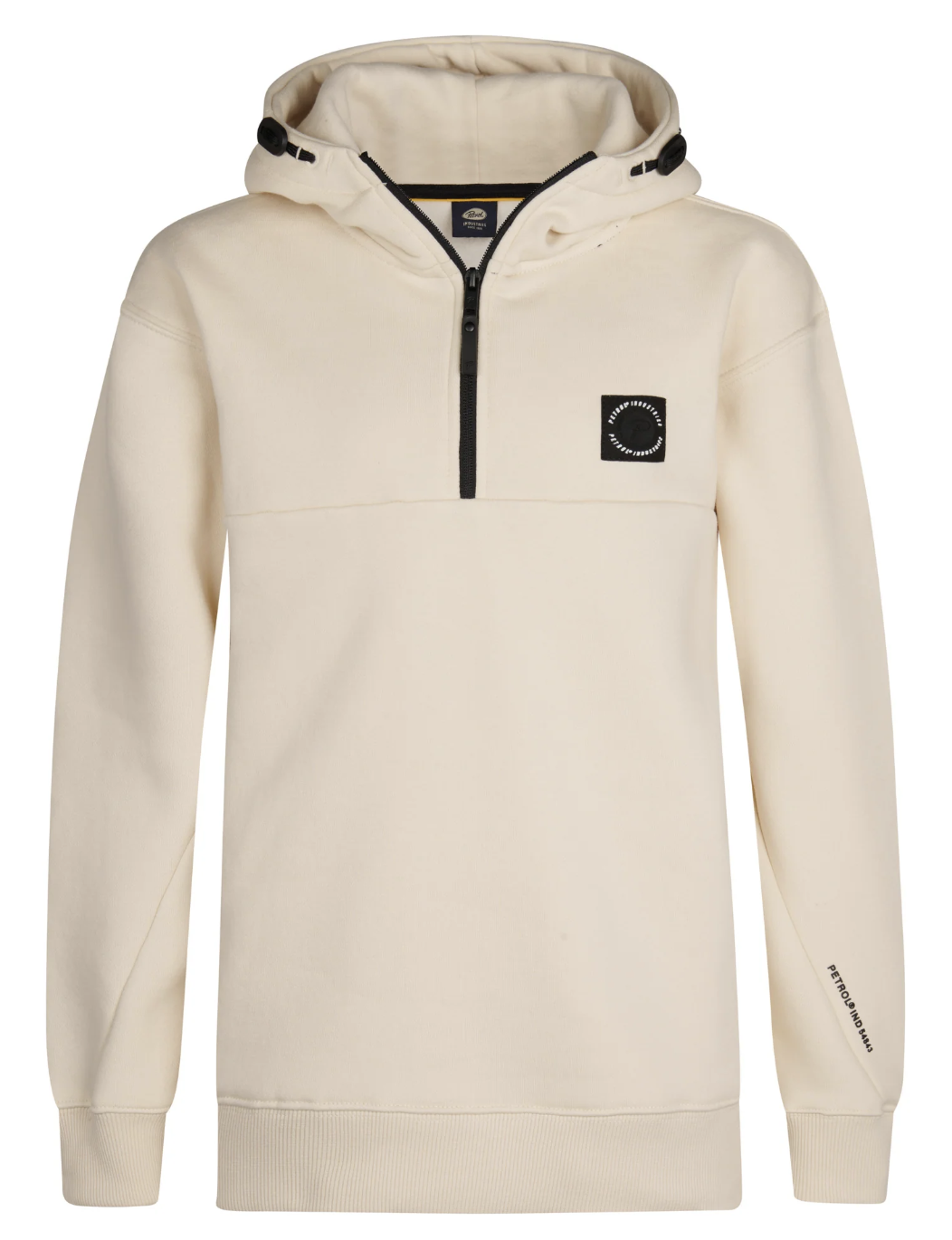 Petrol Industries Kinder Jungs Halfzip Kapuzenpullover in Sand Petrol Industries Kinder Jungs Halfzip Kapuzenpullover in Sand