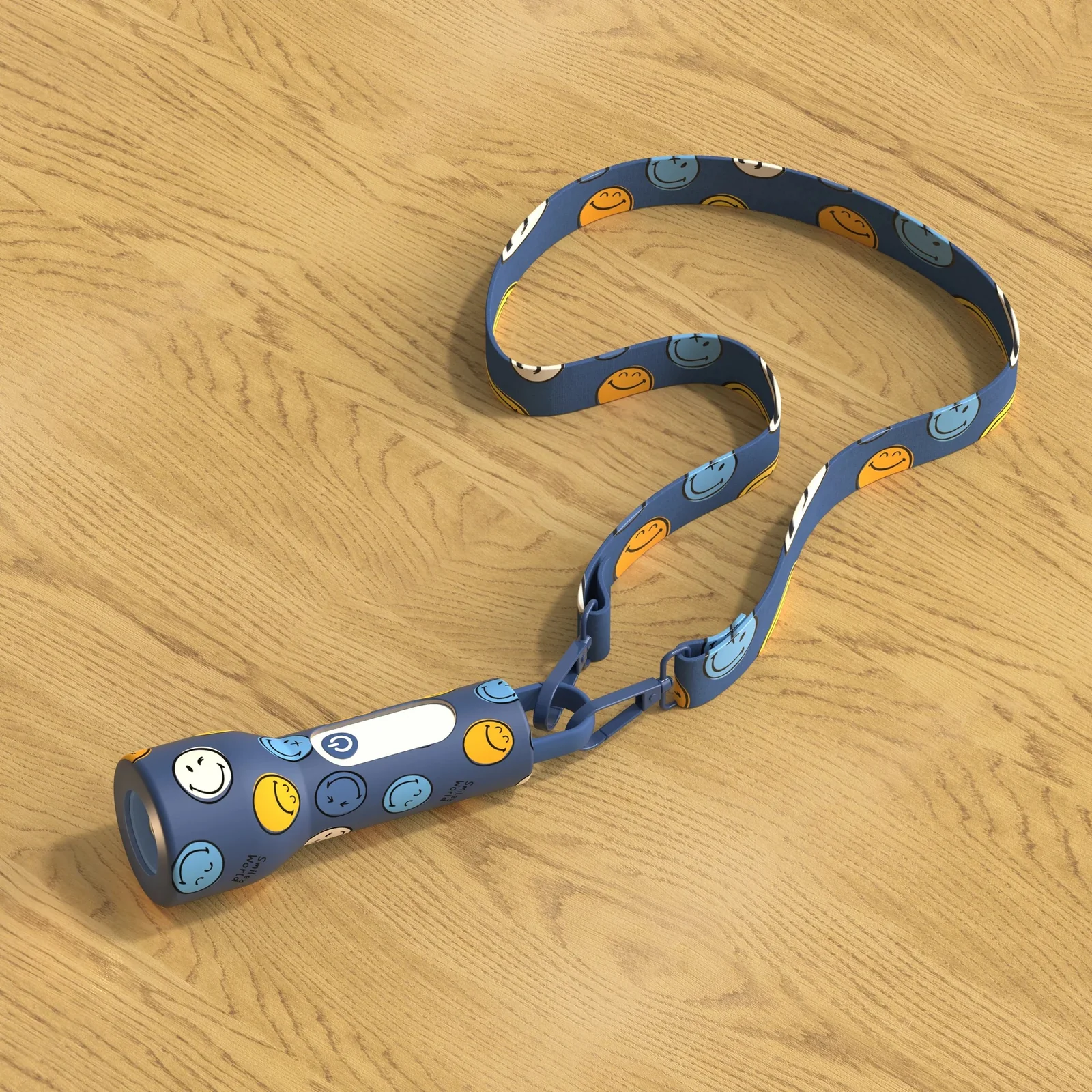 MOB Taschenlampe Smiley Glowy Blau