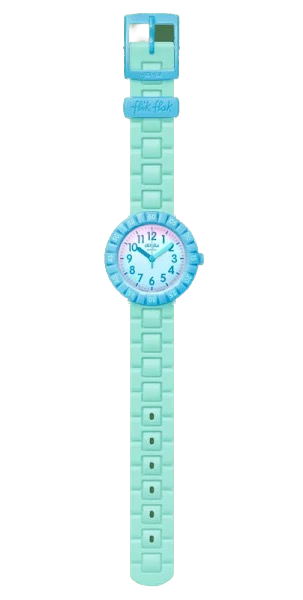 Flik Flak Uhr Kinderuhr - BLUE SPLASH - Türkis/Mint Flik Flak Uhr Kinderuhr - BLUE SPLASH - Türkis/Mint