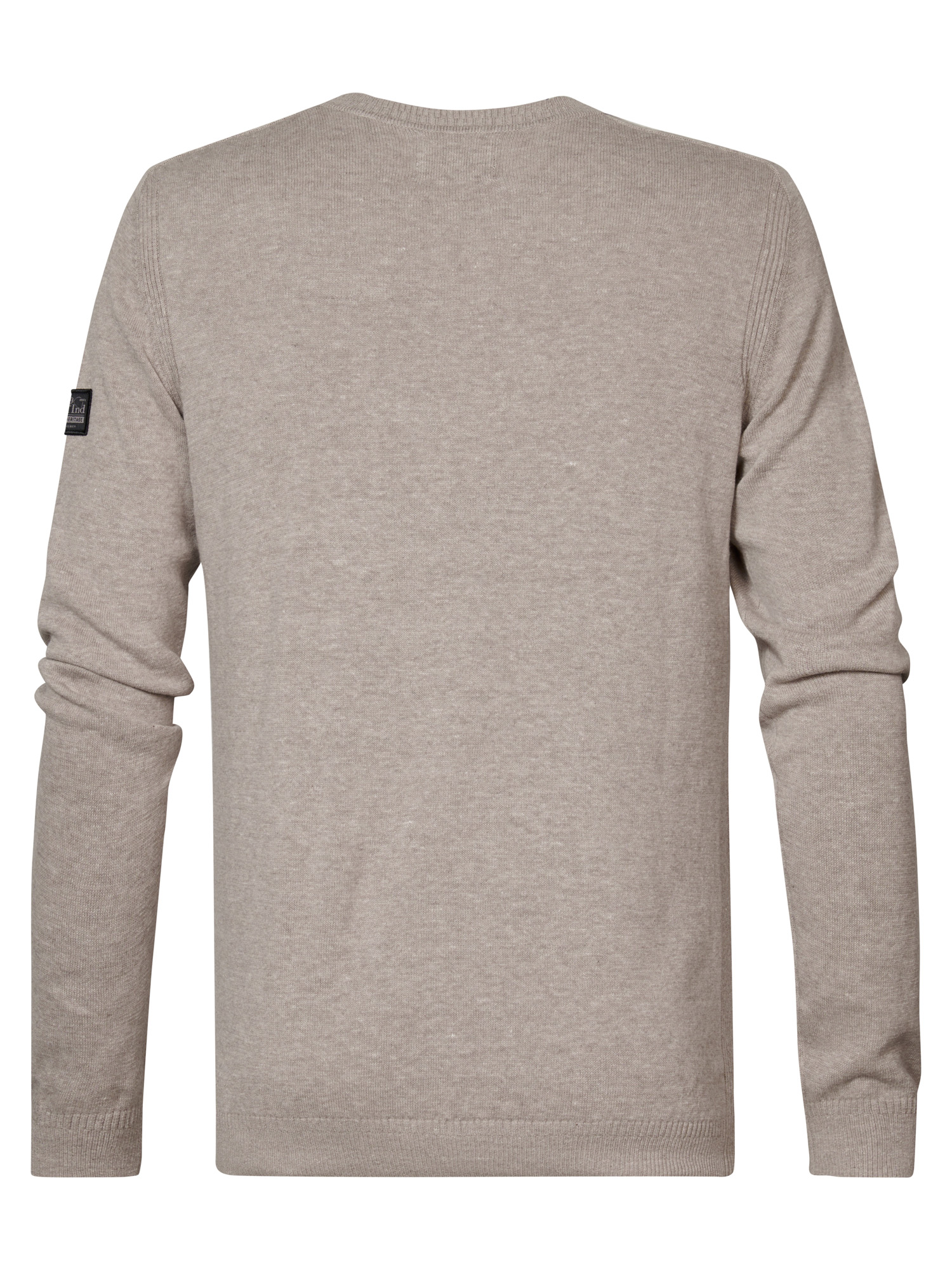 Petrol Industries Herren Leinen Sweatshirt in Sand Dust