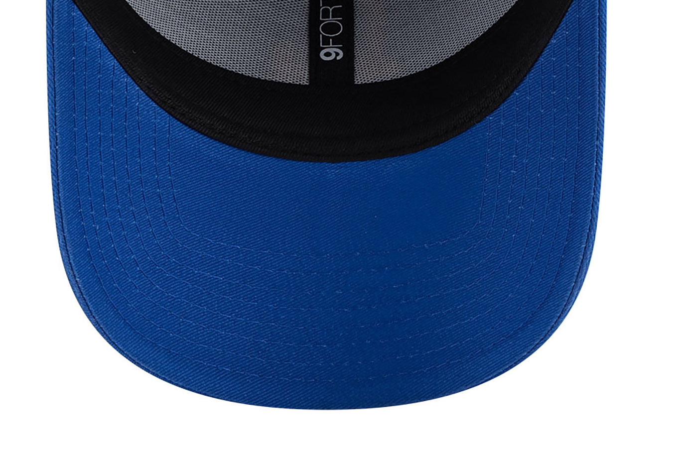 New Era LA Dodgers League Essential 9FORTY Verstellbare Cap in Royalblau / Gelbes Logo