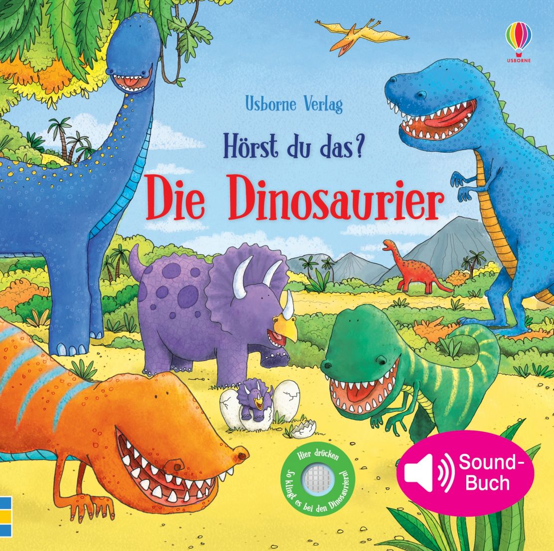 Usborne Hörst du das? Die Dinosaurier