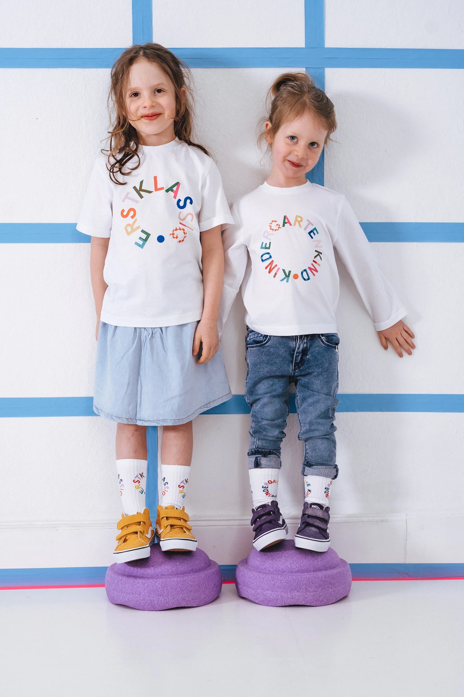 kikadu Schulkind Kurzarm T-Shirt GOTS zertifiziert - Erstklassig