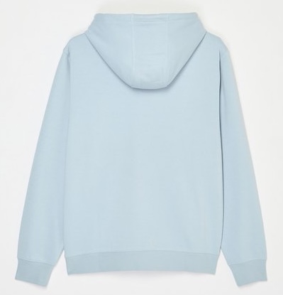 Quiksilver Comp Logo Hoodie Sweatshirt in Eisblau Hellblau 