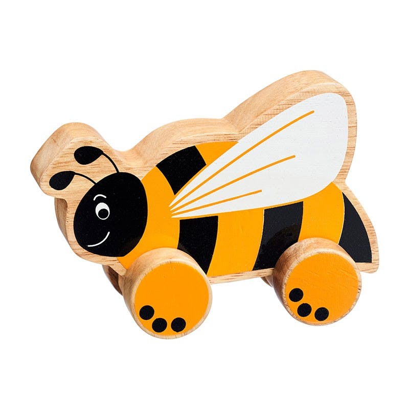 Lanka Kade Holz Spielzeug - Schiebe Biene - BEE PUSH ALONG