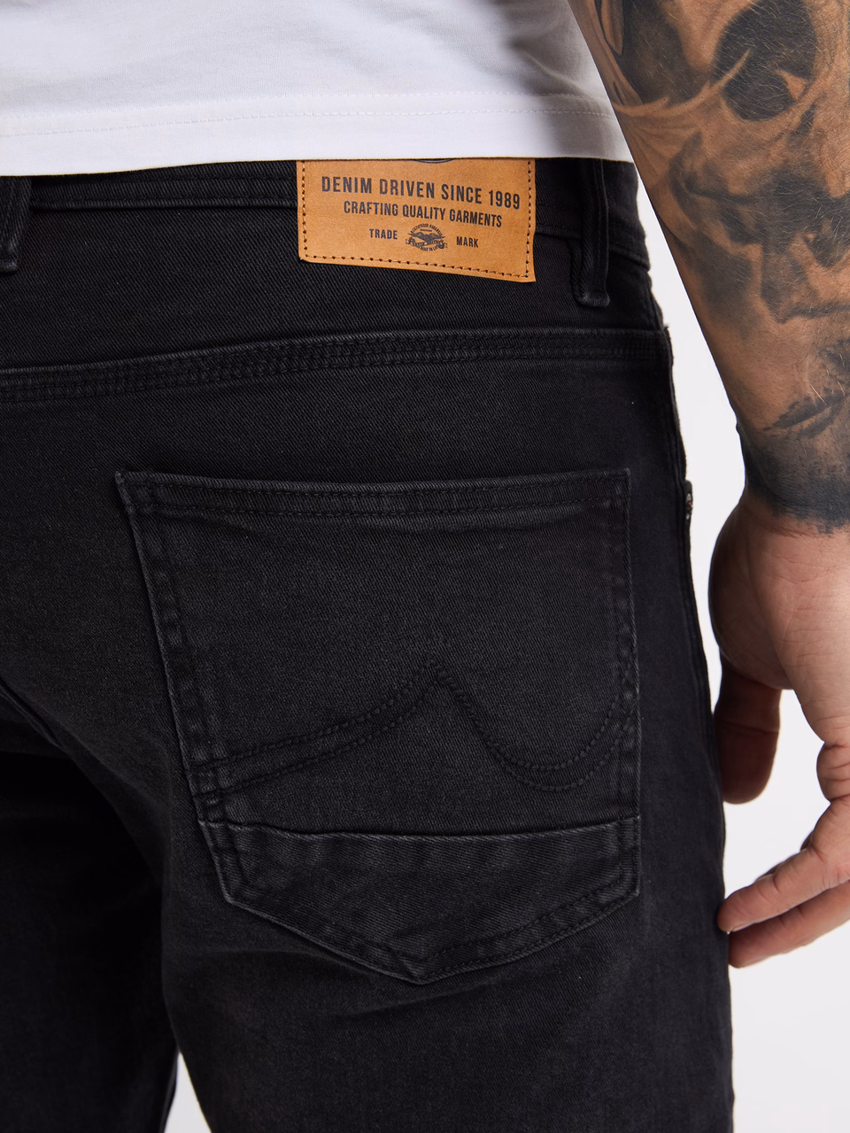Petrol Industries Jeans STARLING Straight Leg in Black Stone Schwarz