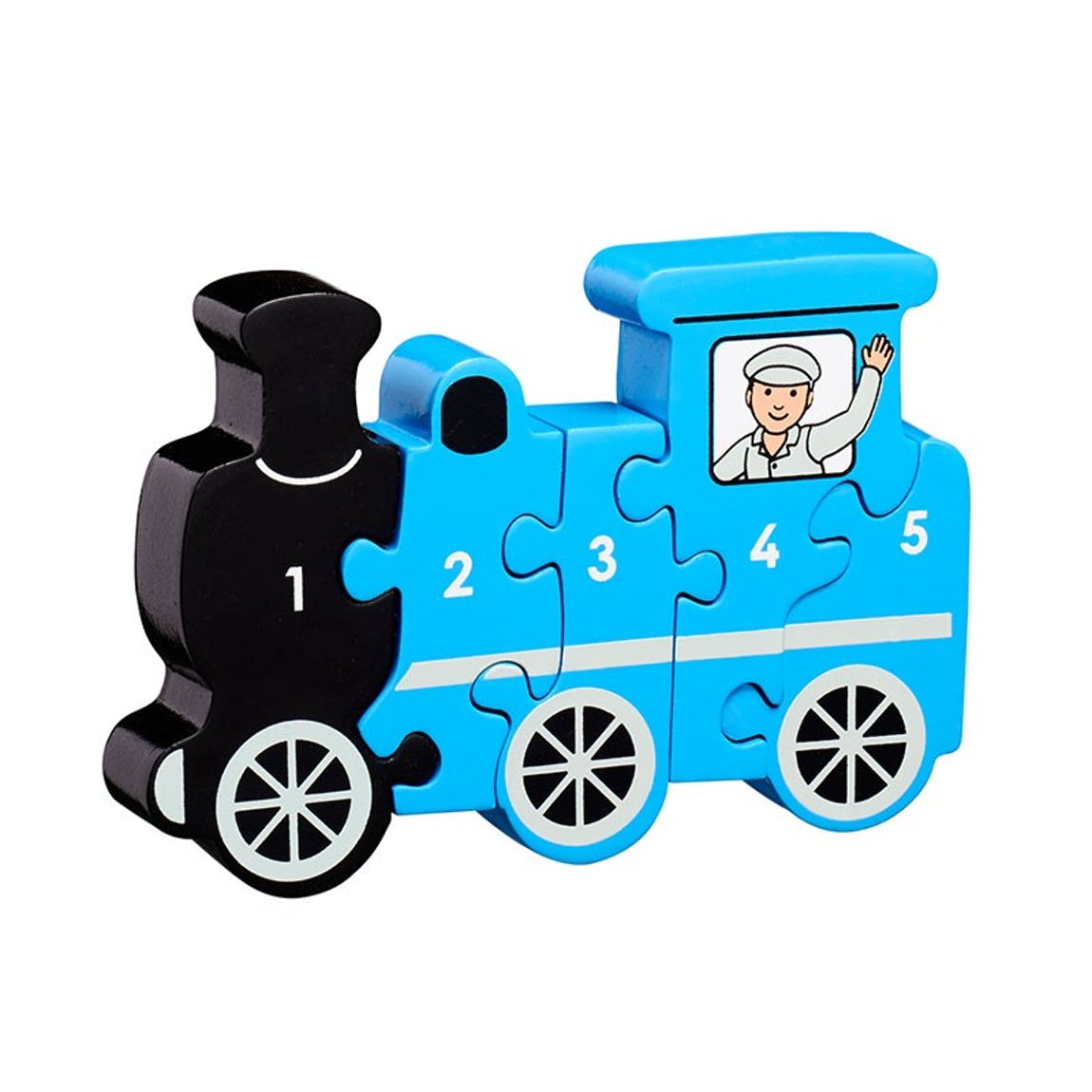 67721-47c4735fd2230a Lanka Kade Holz Spielzeug - Puzzle Lokomotive - TRAIN 1-5