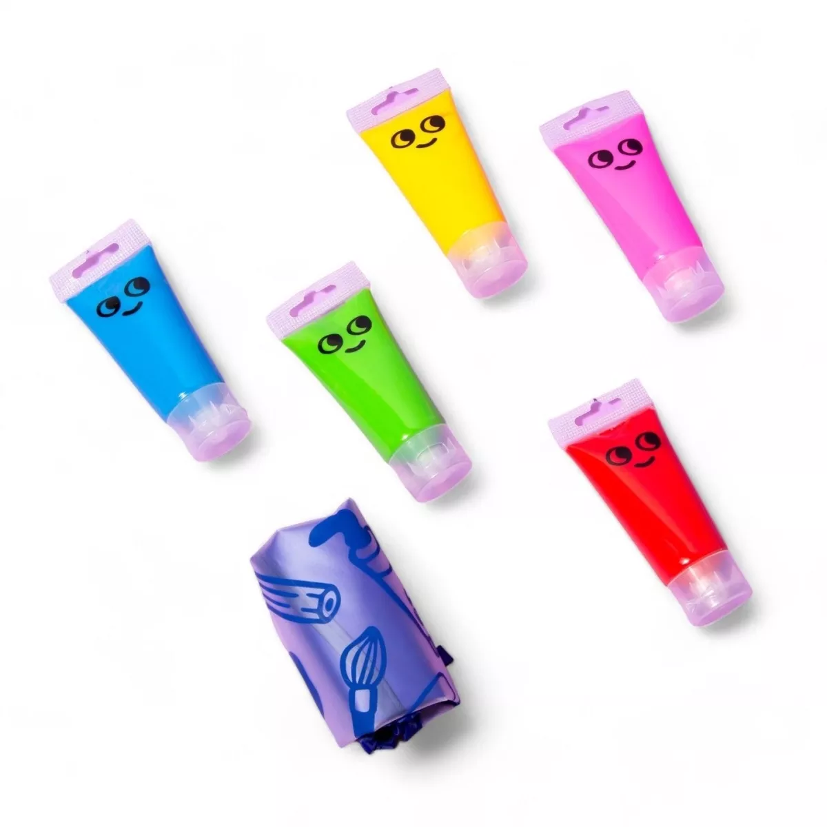 OMY Fingermalerei Set mit Schürze - Bunte Finger Paints OMY Fingermalerei Set mit Schürze - Bunte Finger Paints