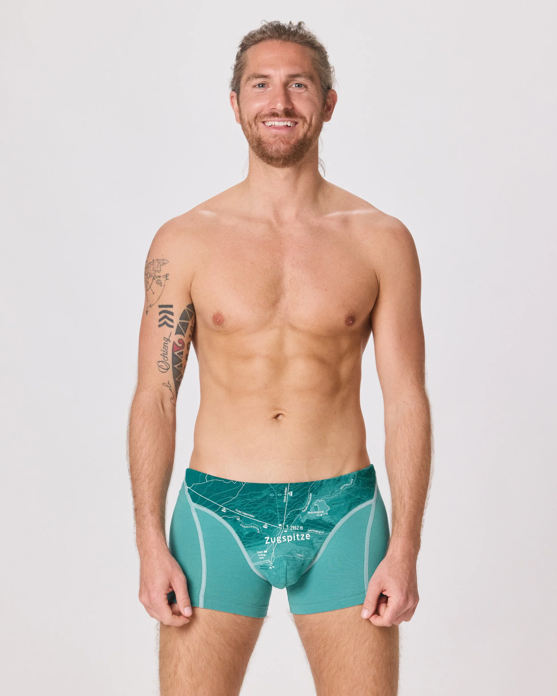 ESFE Alpine Bio-Wäsche Herren Boxer in Patinagrün - ZUGSPITZE