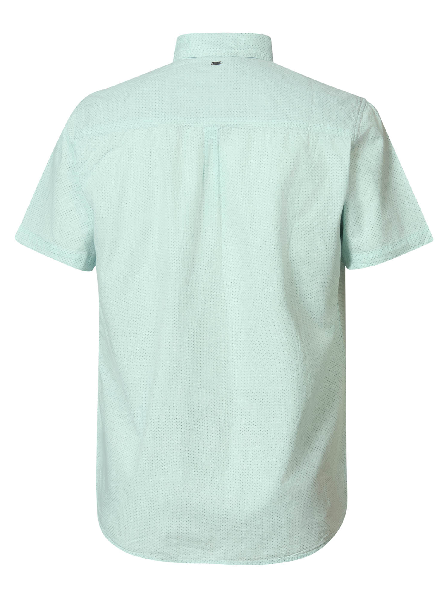 Petrol Industries Herren kurzarm Hemd in Aqua