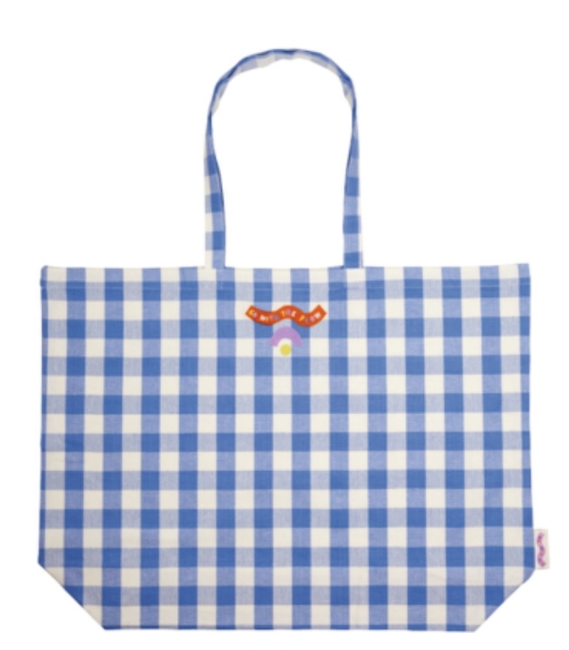 Die Spiegelburg Color Your Life Baumwolle XL Tasche Einkaufshopper - Vichy Karo Die Spiegelburg Color Your Life Baumwolle XL Tasche Einkaufshopper - Vichy Karo