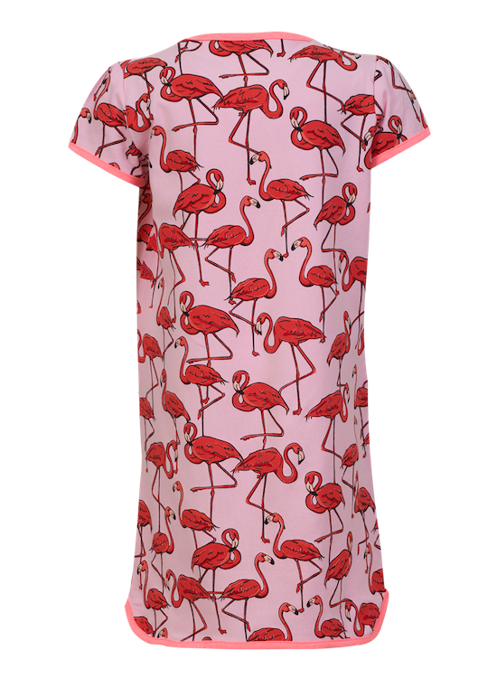 lLCj9lzn Someone Sweat Kleid Pjay in Rosa mit Flamingos