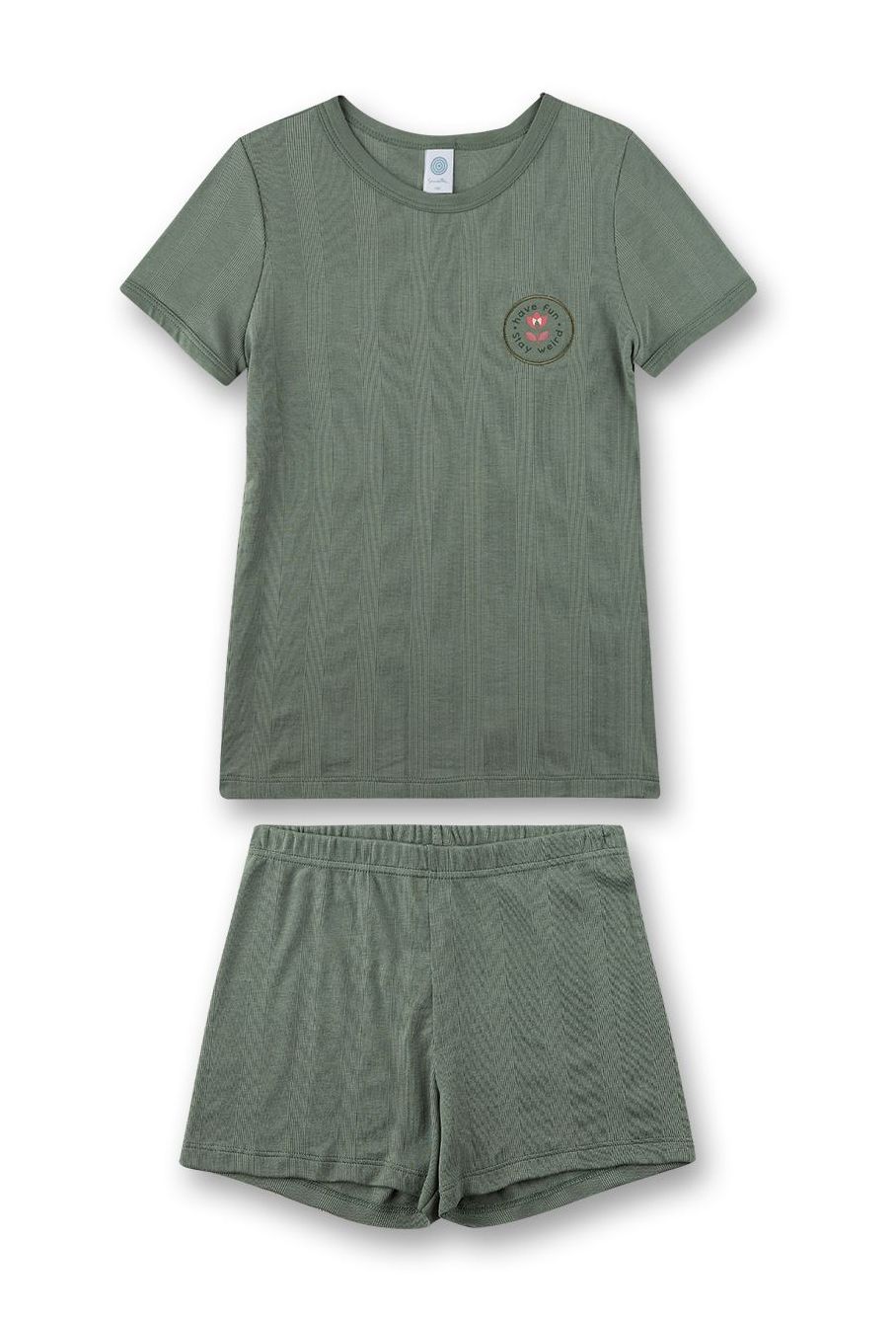 245658_4356_f_1920x1920 Sanetta Kurze Pyjama in Oliv