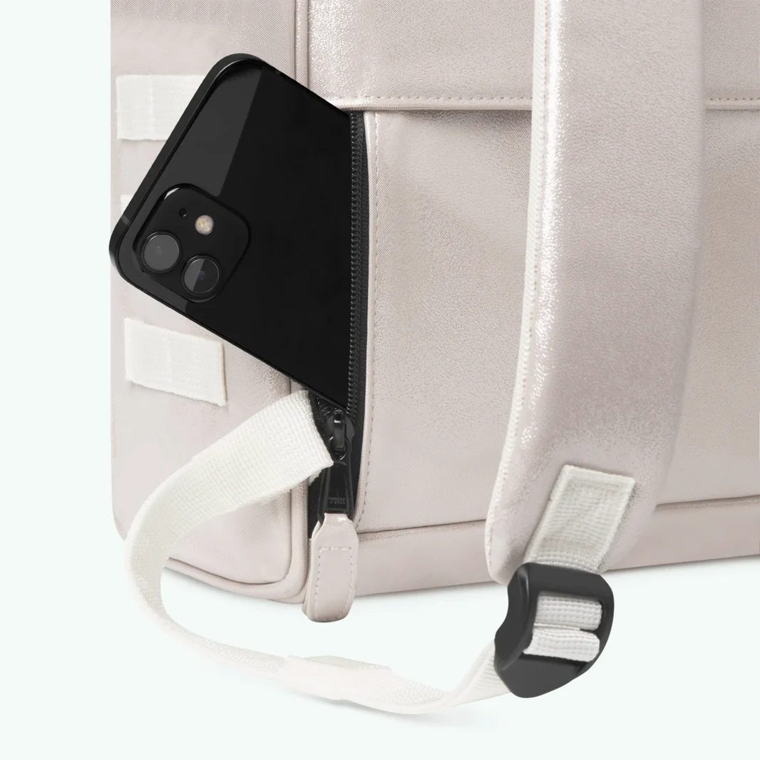 Cabaia Rucksack HONOLULU Small mit Laptop-Fach - Irisierend Gold Glam