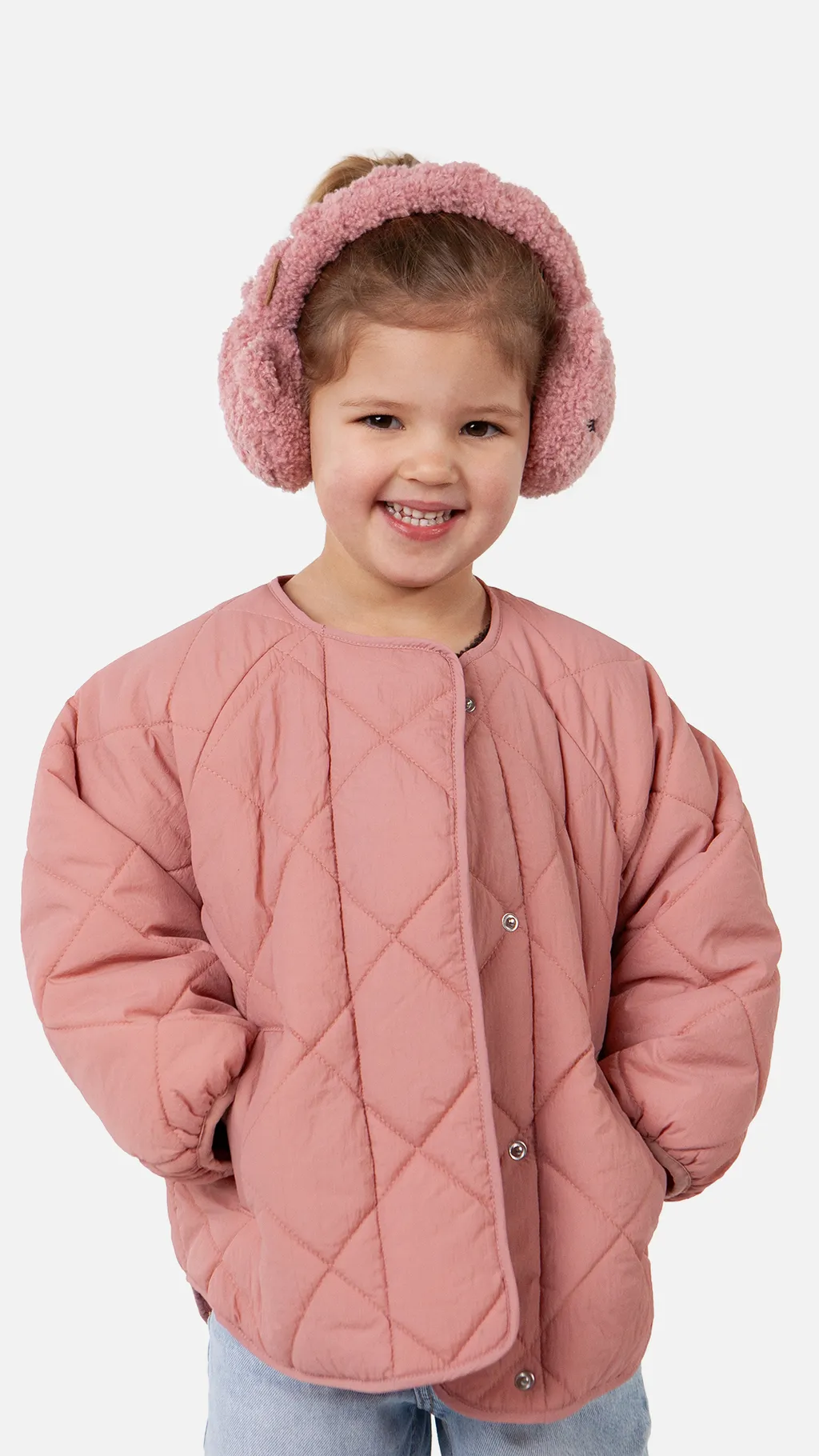 Barts Kids Teddy Ohrwärmer Earmuffs mit Teddyfell in Rosa -Katze Barts Kids Teddy Ohrwärmer Earmuffs mit Teddyfell in Rosa -Katze