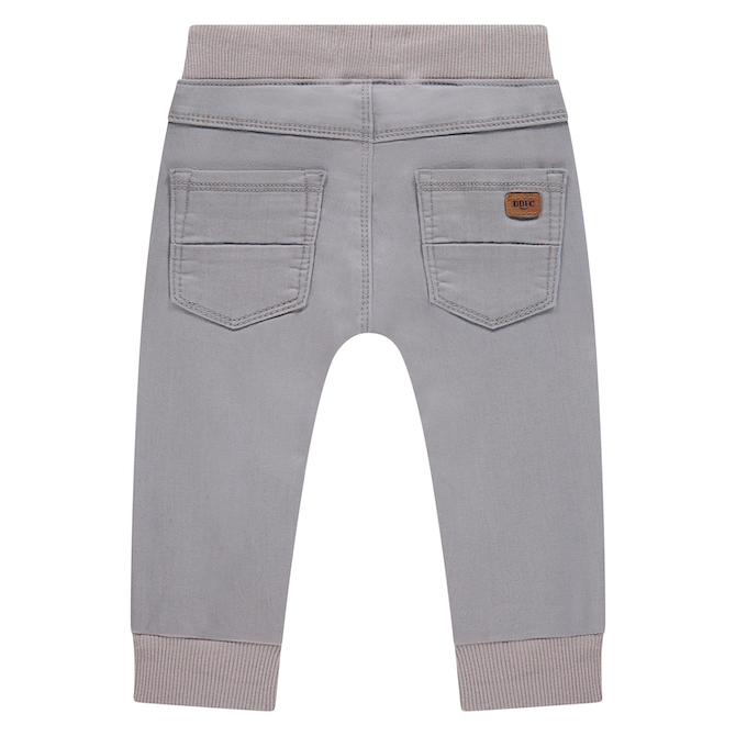 Babyface Baby Boys Soft Jog Jeans in Hellgrau