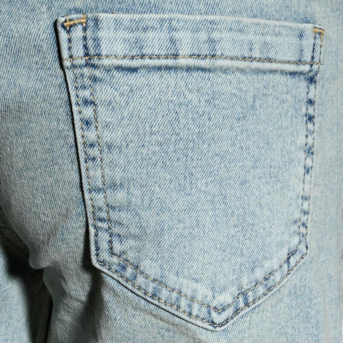 Blue Effect Girls Wide Leg Jeans Normal Fit - Hellblau Denim