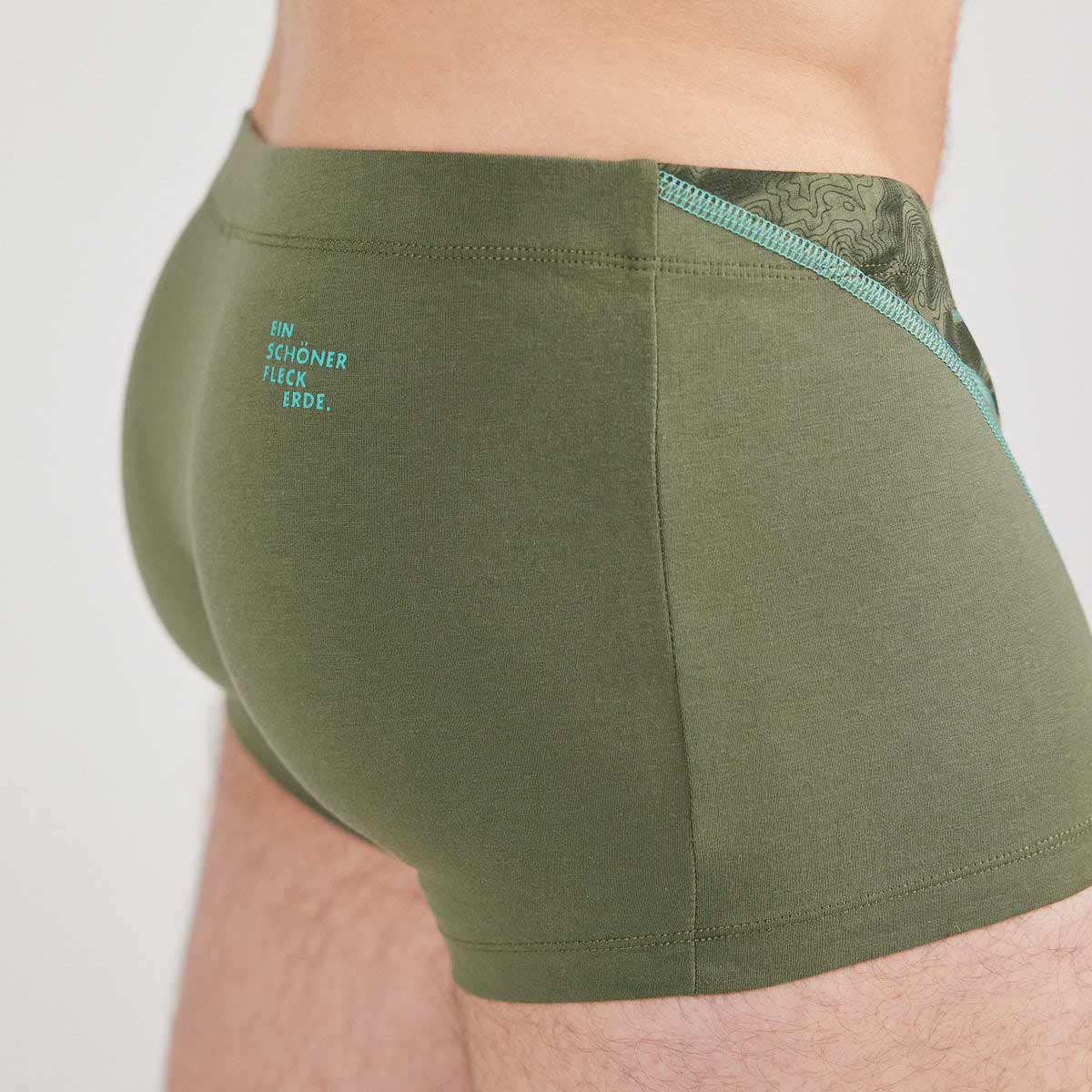 lattengebirge-weide-5 ESFE Alpine Bio-Wäsche Herren Boxer - Lattengebirge Oliv