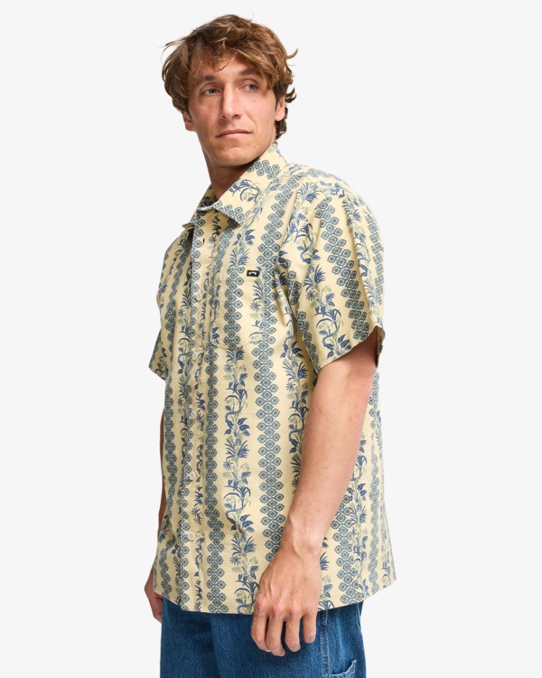 Billabong Solana Cord - Kurzärmliges Hemd für Männer - Hawaii Print