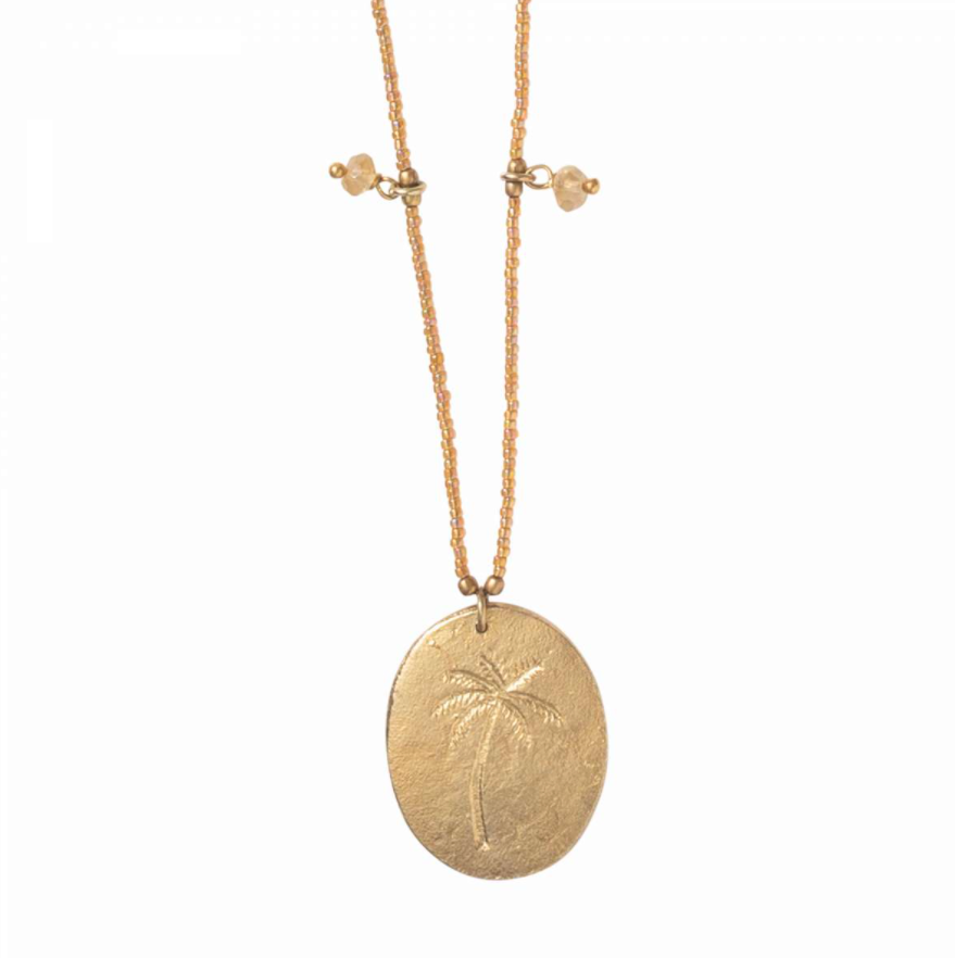 A Beautiful Story Halskette Feminine Citrin Gold