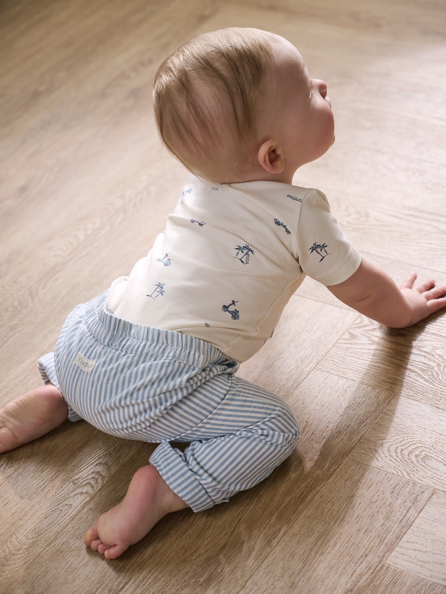 FIXONI Baby Gewebte Hose mit Futter - Mountain Spring