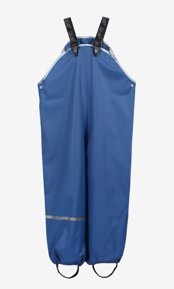 CeLaVi Regenanzug Set in Blau Bagger & Traktoren