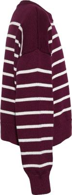 Blue Effect Mädchen Baumwolle Strickpulli - Pullover Bordeaux Rot Gestrefit