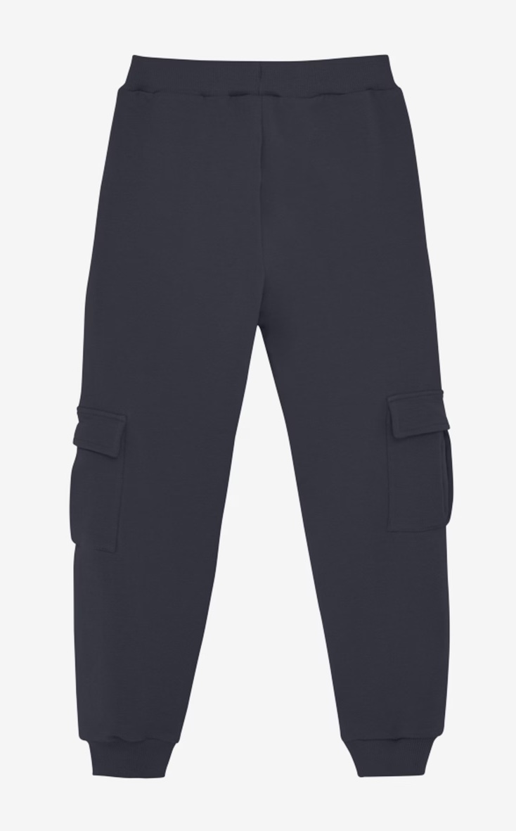 Minymo Sweathose Cargo Jogging Hose in Navy Blau Minymo Sweathose Cargo Jogging Hose in Navy Blau