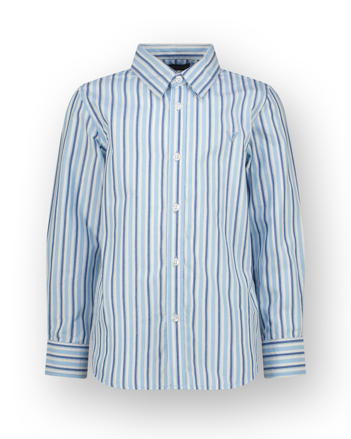 Vingino Jungs Hemd Livio in Blau gestreift Vingino Jungs Hemd Livio in Blau gestreift