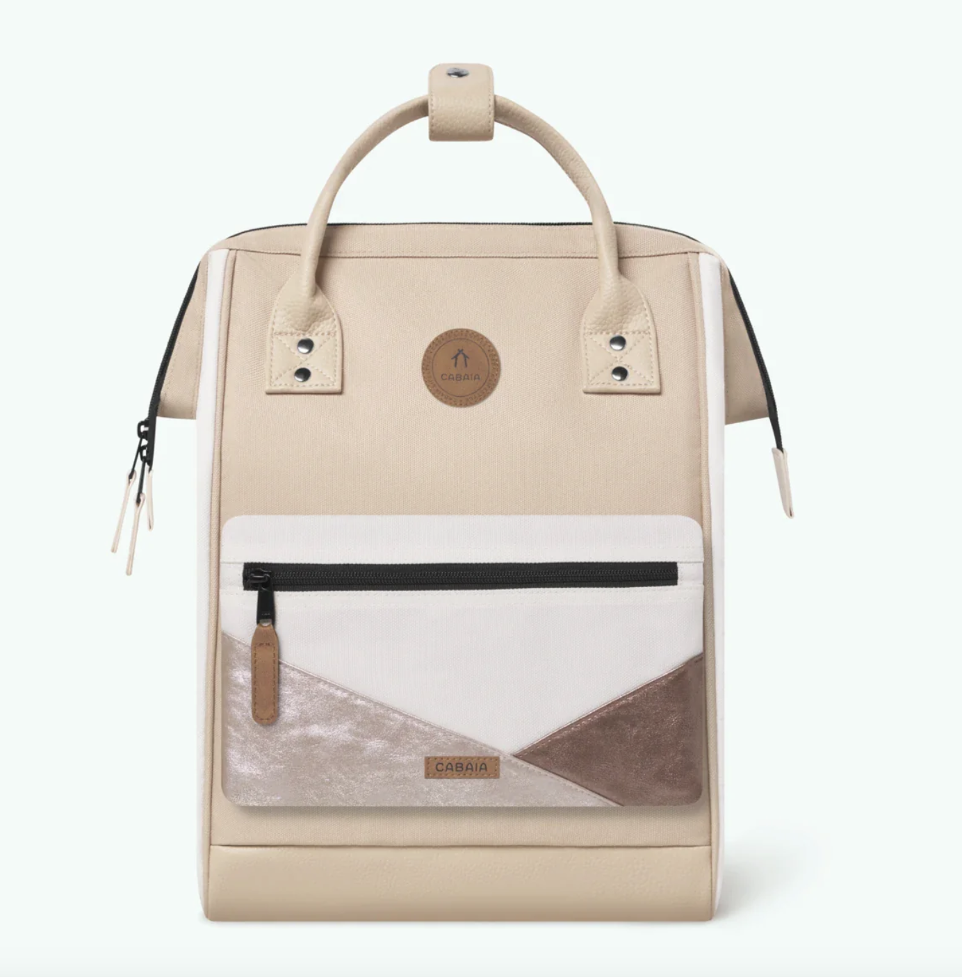 Cabaia ADVENTURER Rucksack Medium Arcachon - Beige Cabaia ADVENTURER Rucksack Medium Arcachon - Beige