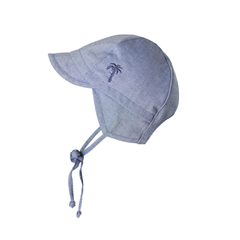 97150_875 MP Denmark Sommerhut mit UV Schutz in Denim Blau