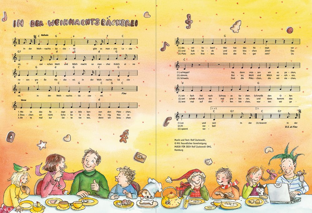 Coppenrath Kochbuch In der Weihnachtsbäckerei - Das Backbuch zum Weihnachtslied (Zuckowski) Coppenrath Kochbuch In der Weihnachtsbäckerei - Das Backbuch zum Weihnachtslied (Zuckowski)
