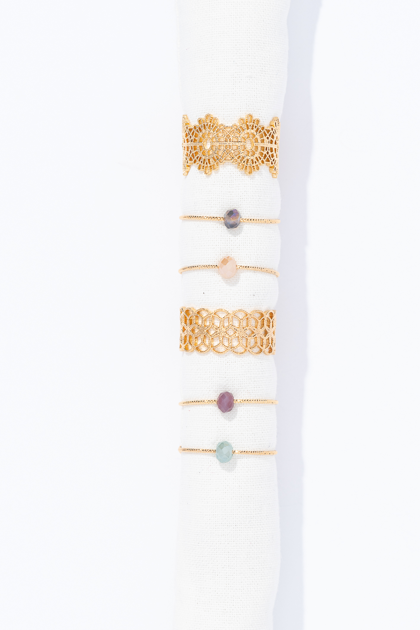 Lumisha Marlis Ring - Gold Kreise