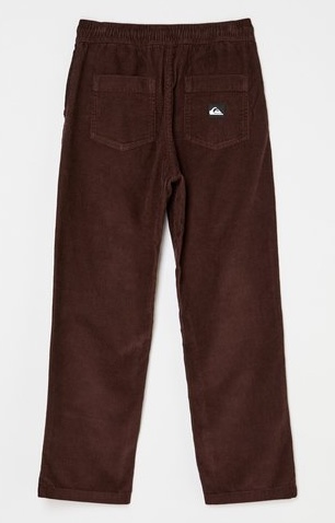 Quiksilver Taxer Cord Hose mit Stretch in Schoko Braun