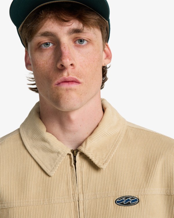 Billabong Bad Dog - Kordjacke für Männer in Chino Beige Billabong Bad Dog - Kordjacke für Männer in Chino Beige