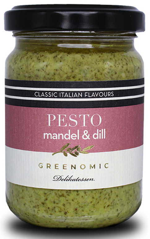 Greenomic Pesto Almond & Dill - 135g