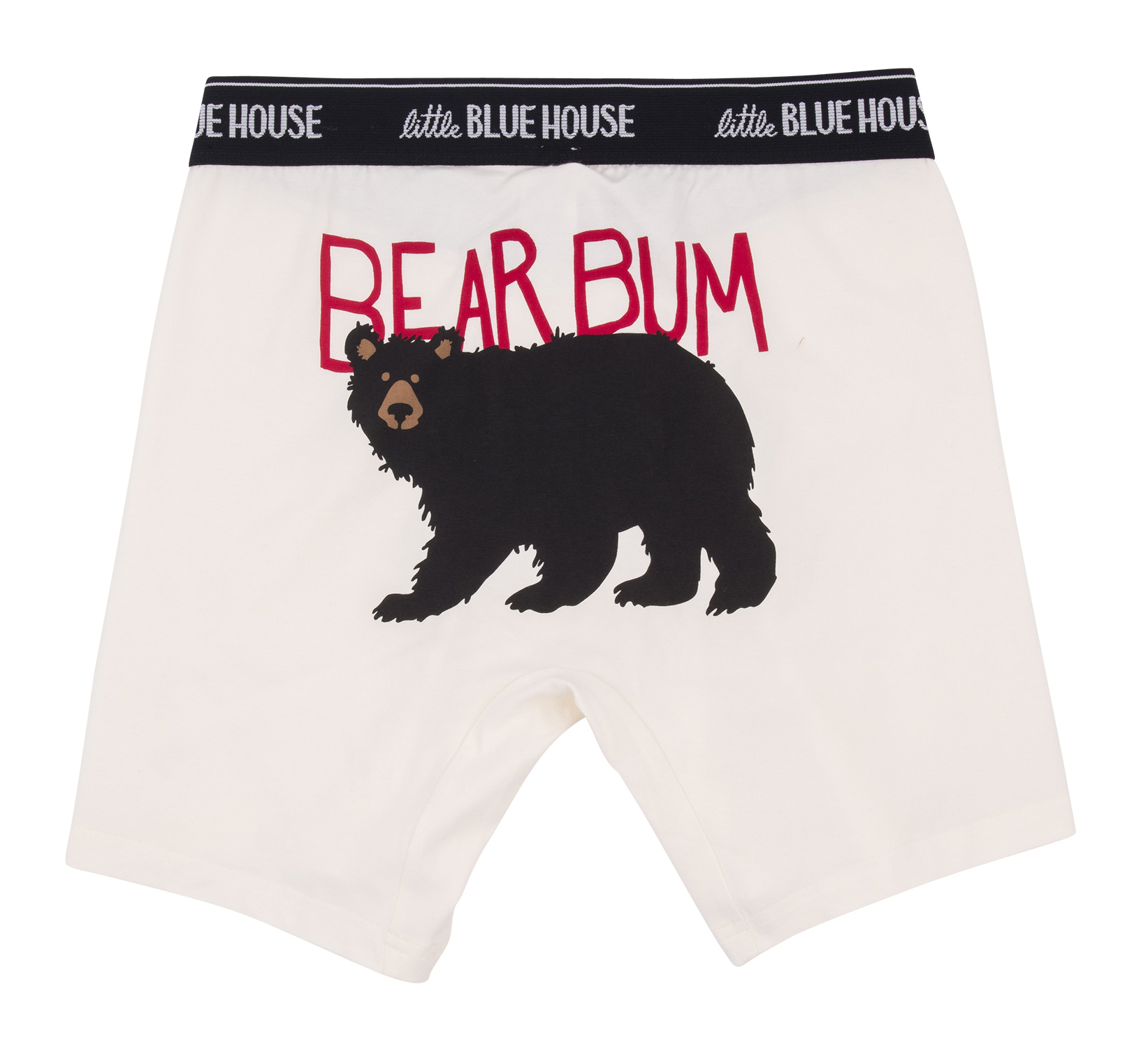 BXCWIBE186 Little Blue House Boxer Short Unterhose - Bear Bum