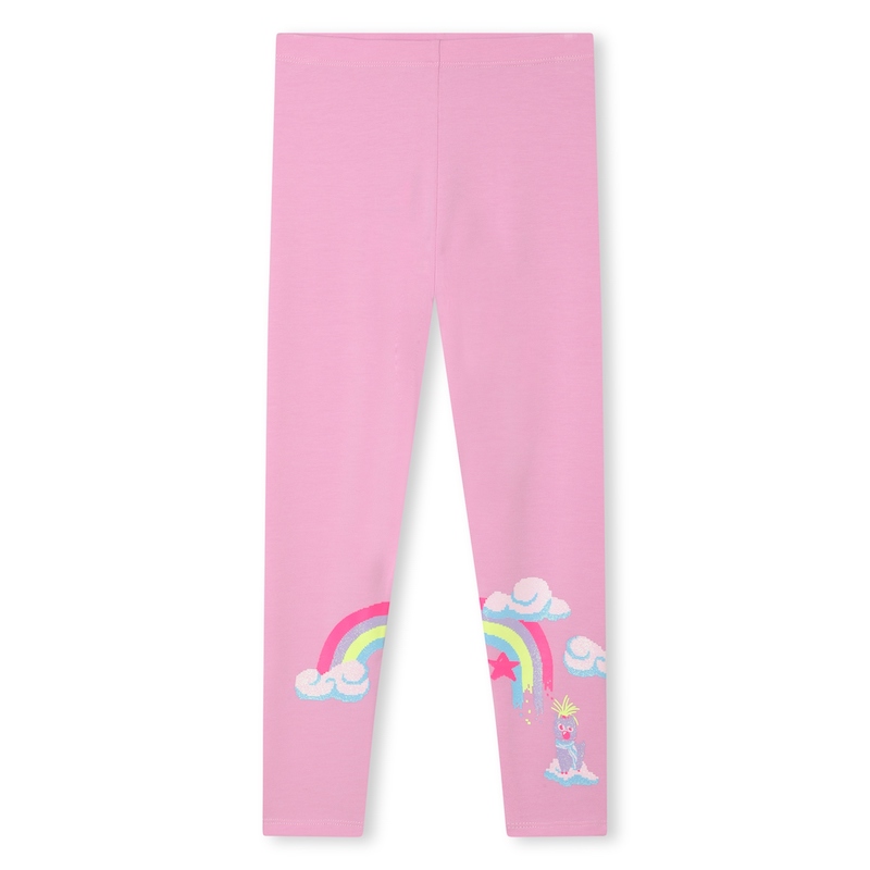 Billieblush Legging in Rosa mit Regenbogen