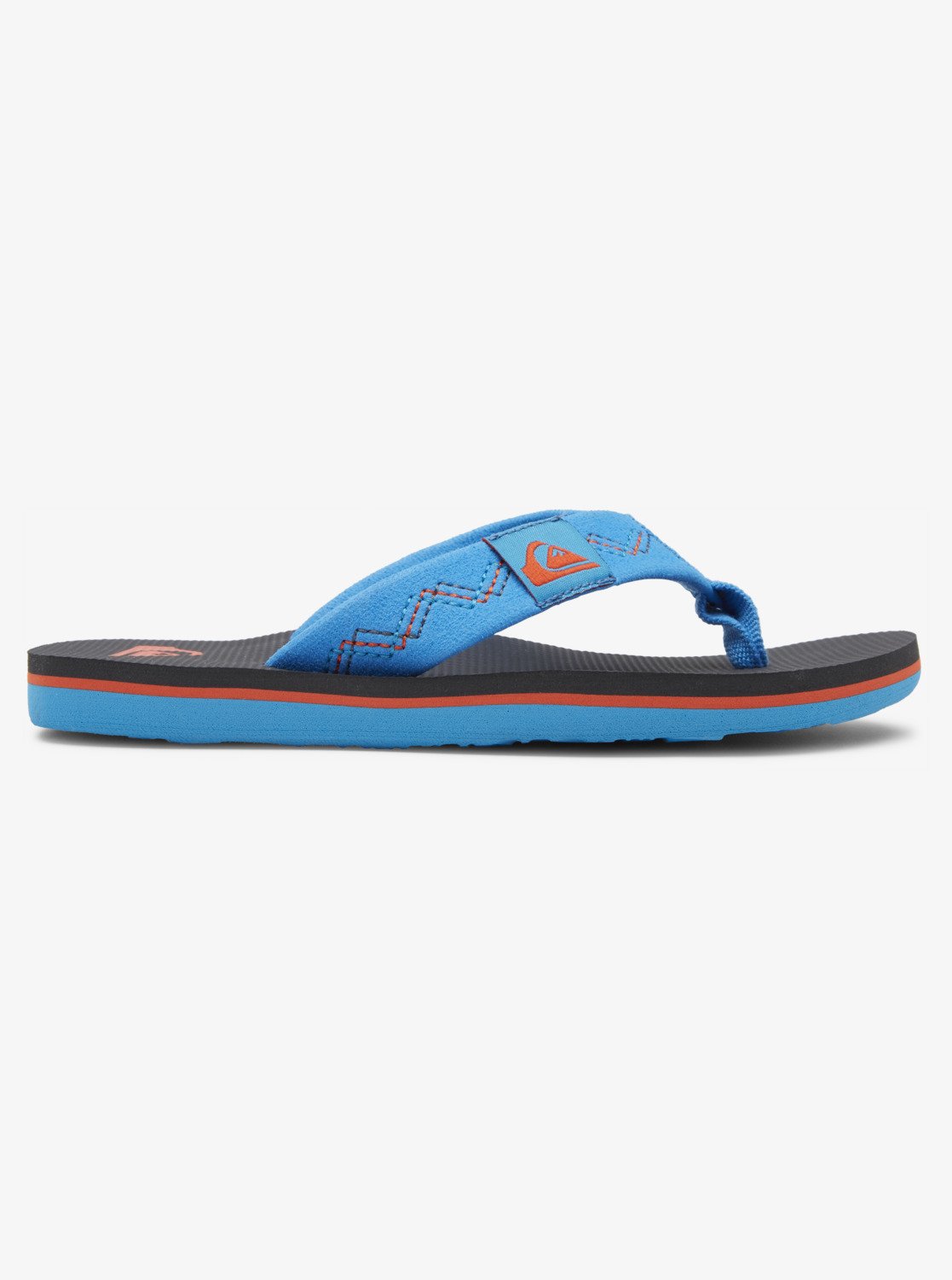 aqbl100487_quiksilver-p_xbsb_frt2 Quiksilver Boys Flip Flop in Schwarz/Blau - Molokai Stitchy