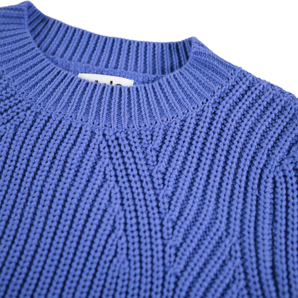 Molo Gillis Strickpulli Bio- Baumwolle Pullover in Violet Brilliant Blau 