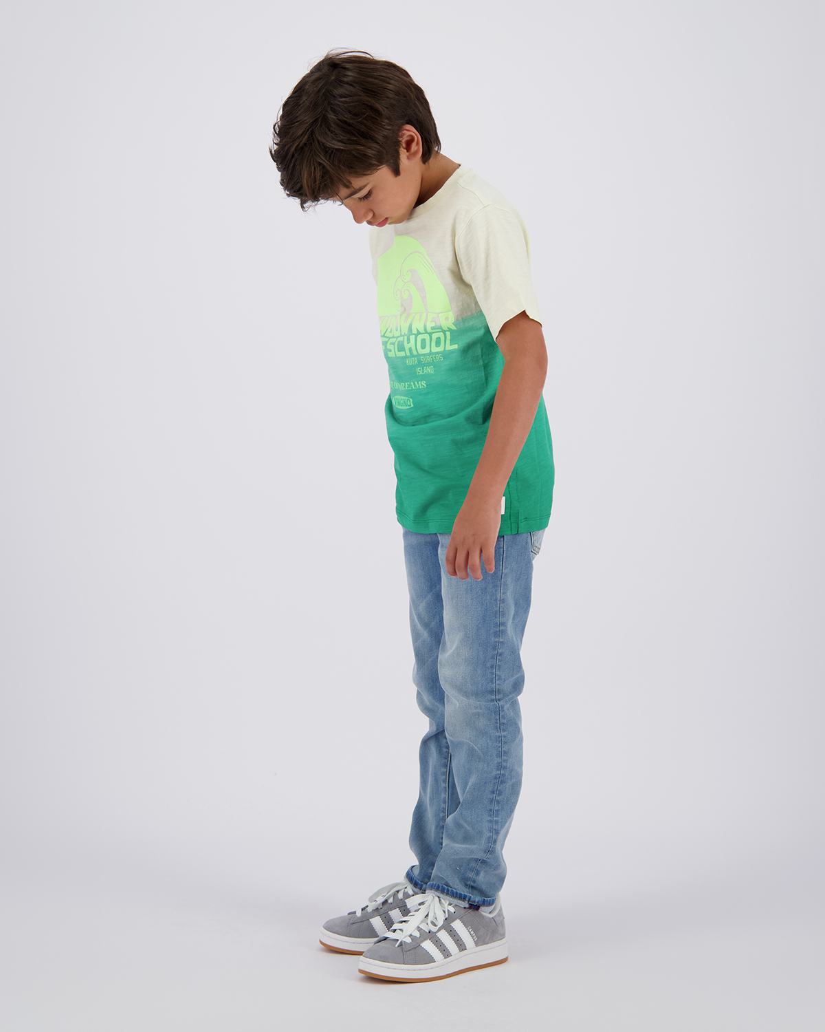 Vingino Hilo T-Shirt in Cactus Green - Farbverlauf Vingino Hilo T-Shirt in Cactus Green - Farbverlauf