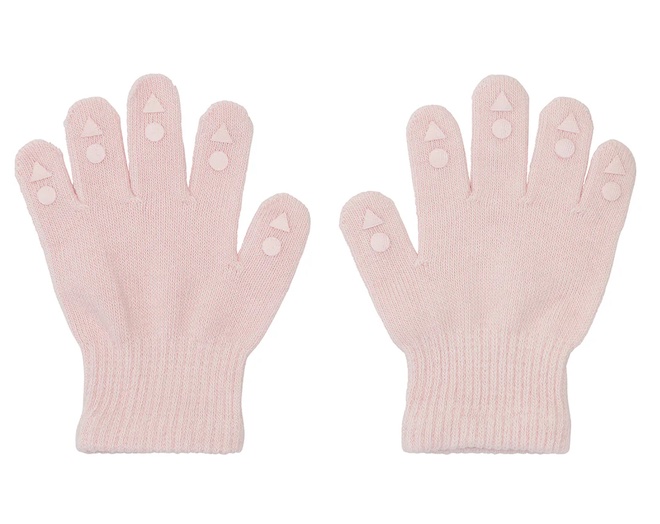 GoBabyGo Fingerhandschuhe Bio-Baumwolle - Rosa
